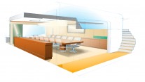Feadship Breathe Yacht Concept - Conference room